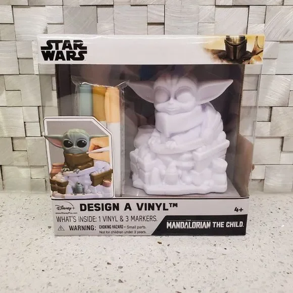Star Wars Mandalorian The Child Baby Yoda Design a Vinyl Arts and Crafts - Picture 6 of 6